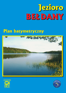 J. Waluga, H. Chmielewski - Jezioro Bełdany - Plan Batymetryczny. Wyd. IRS, 1997