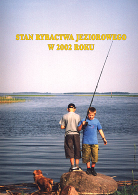 Stan rybactwa w 2002 roku. Produkcja towarowa, ekonomika, zatrudnienie, odłowy wędkarskie, zarybienia, marketing, stan środowiska, operaty i obwody rybackie - red. A. Wołos, Wyd. IRS, 2003, s. 99